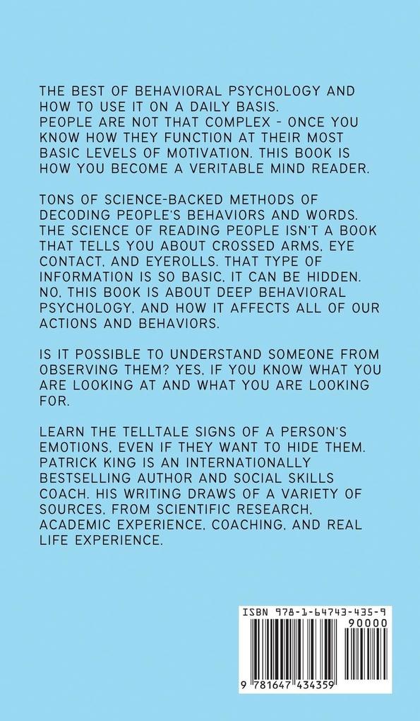 Weitere Ansicht: The Science of Reading People | Patrick King