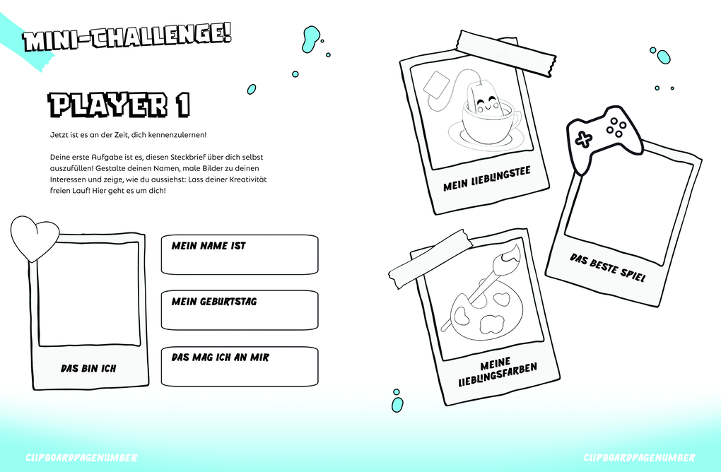 Weitere Ansicht: Let's Play Ausmalbuch | DaDania, Nadia Jeroushi