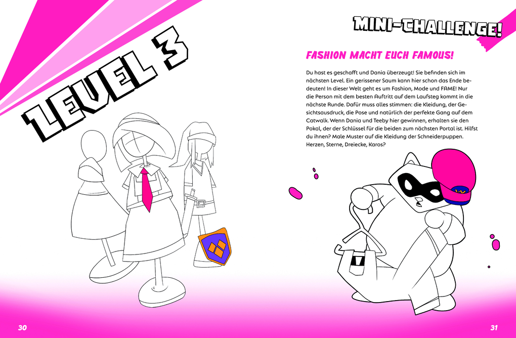 Weitere Ansicht: Let's Play Ausmalbuch | DaDania, Nadia Jeroushi