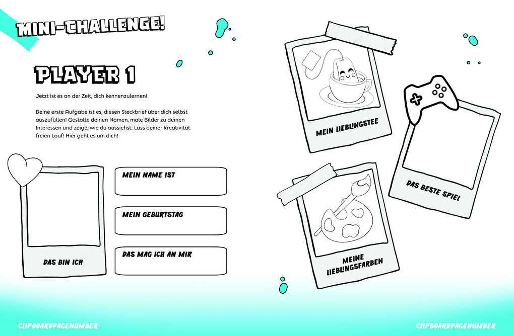 Weitere Ansicht: Let's Play Ausmalbuch | DaDania, Nadia Jeroushi