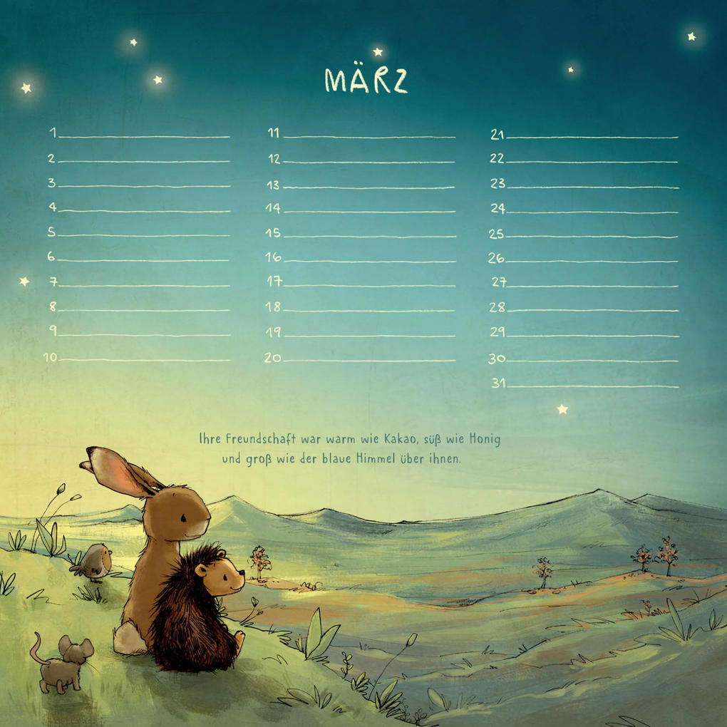 Weitere Ansicht: Wir gehören zusammen - Der Geburtstagskalender | Michael Engler