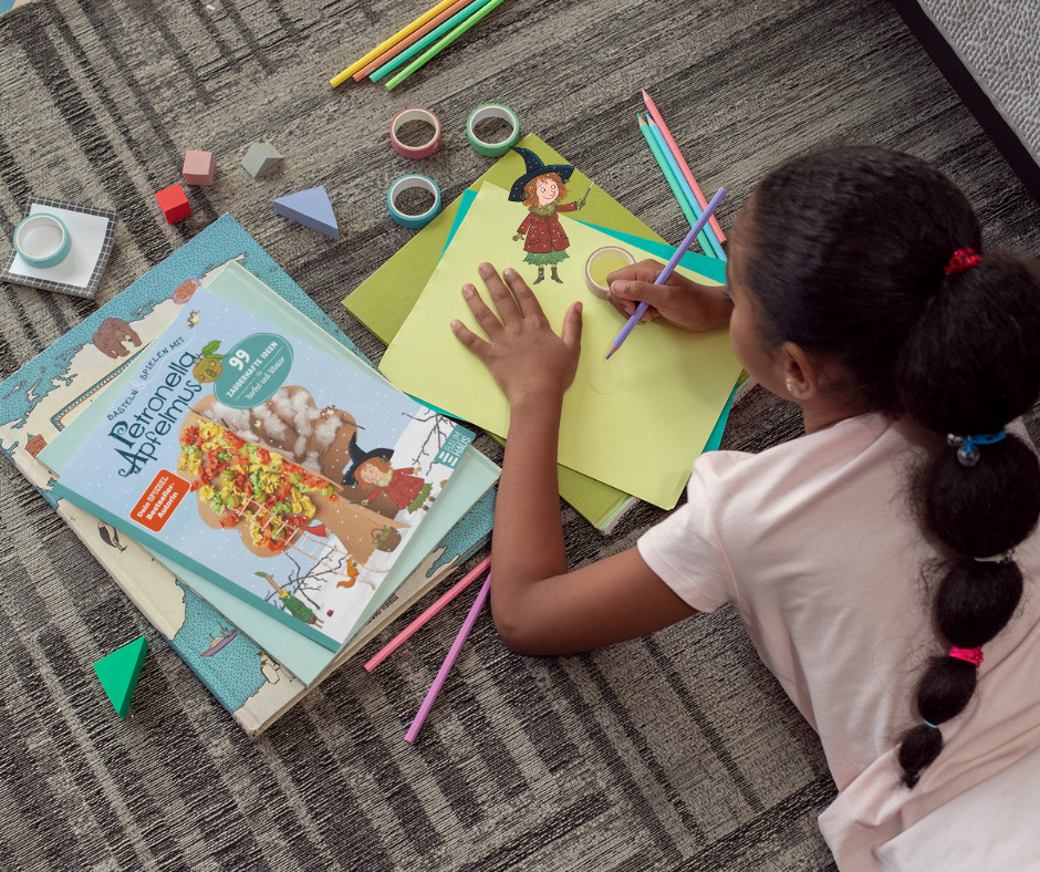 Weitere Ansicht: Basteln & Spielen mit Petronella Apfelmus - 99 zauberhafte Ideen für Herbst und Winter | Sabine Städing