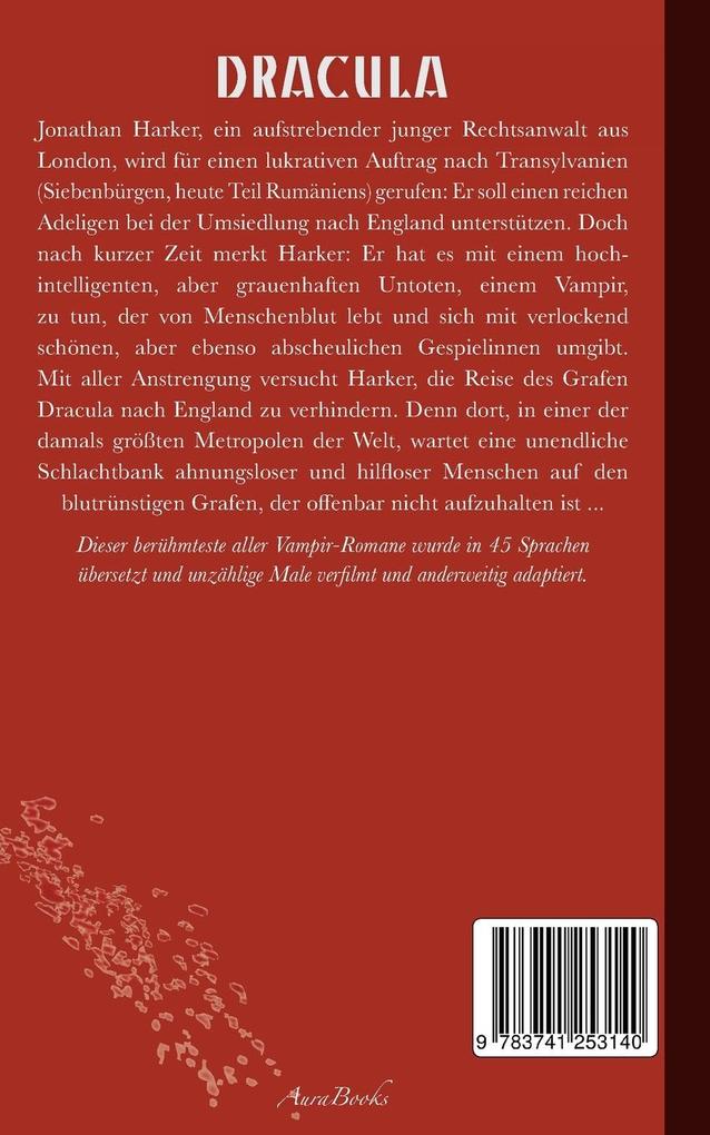 Weitere Ansicht: Dracula (Deutsche Ausgabe) | Bram Stoker
