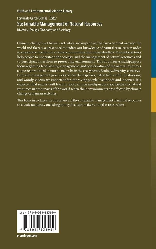 Weitere Ansicht: Sustainable Management of Natural Resources