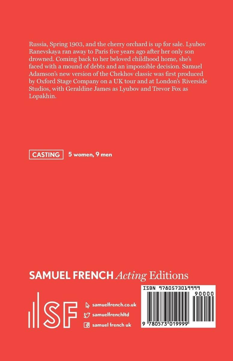 Weitere Ansicht: THE CHERRY ORCHARD | Samuel Adamson