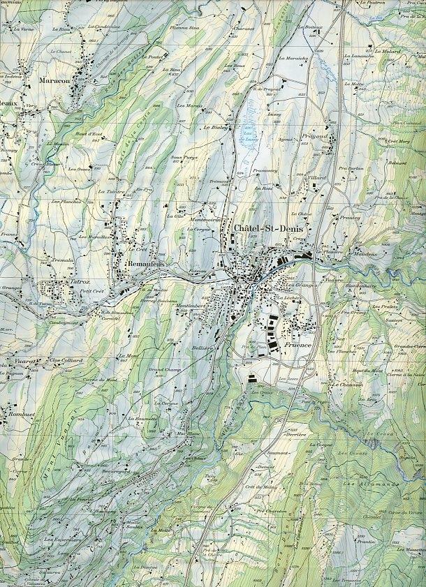 Weitere Ansicht: 1244 Châtel-St-Denis
