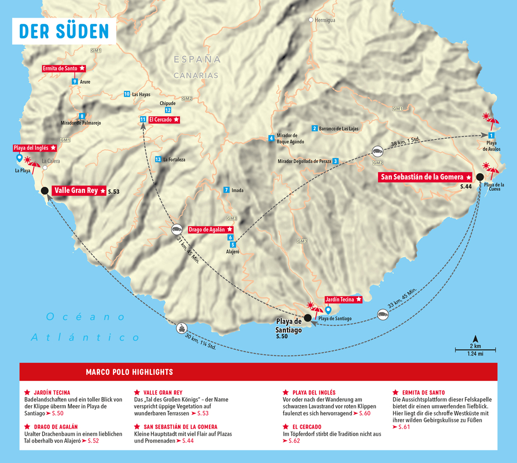 Weitere Ansicht: MARCO POLO Reiseführer La Gomera, El Hierro | Izabella Gawin, Michael Leibl