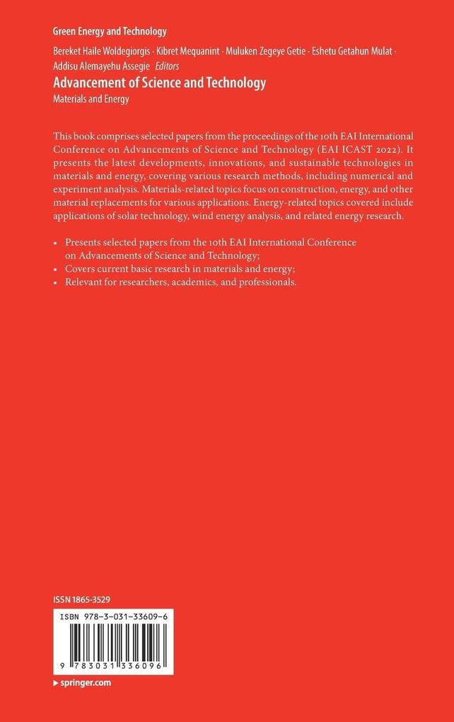 Weitere Ansicht: Advancement of Science and Technology