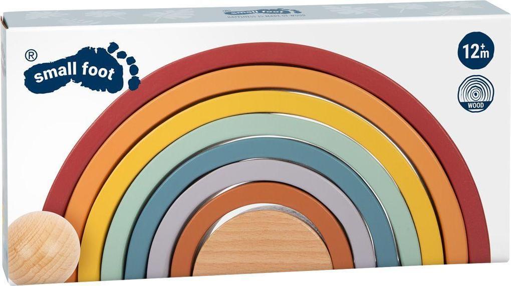 Weitere Ansicht: Holzbausteine Regenbogen "Safari"