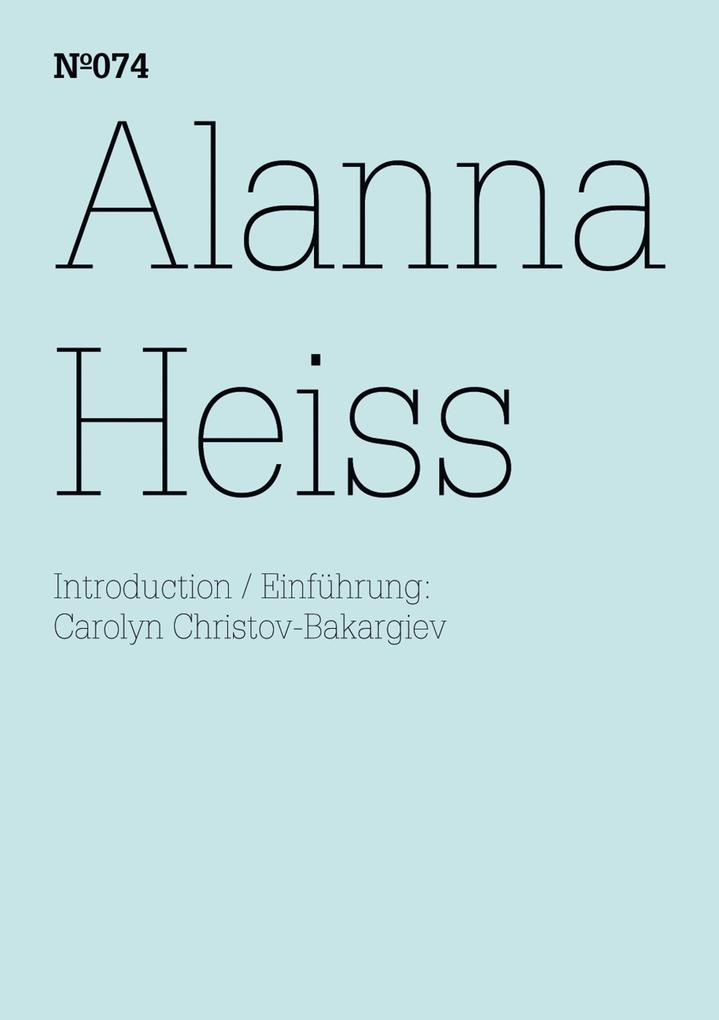 Produktbild: Alanna Heiss | Alanna Heiss