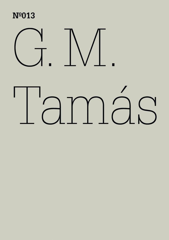 Produktbild: G.M. Tamás | G. M. Tamás