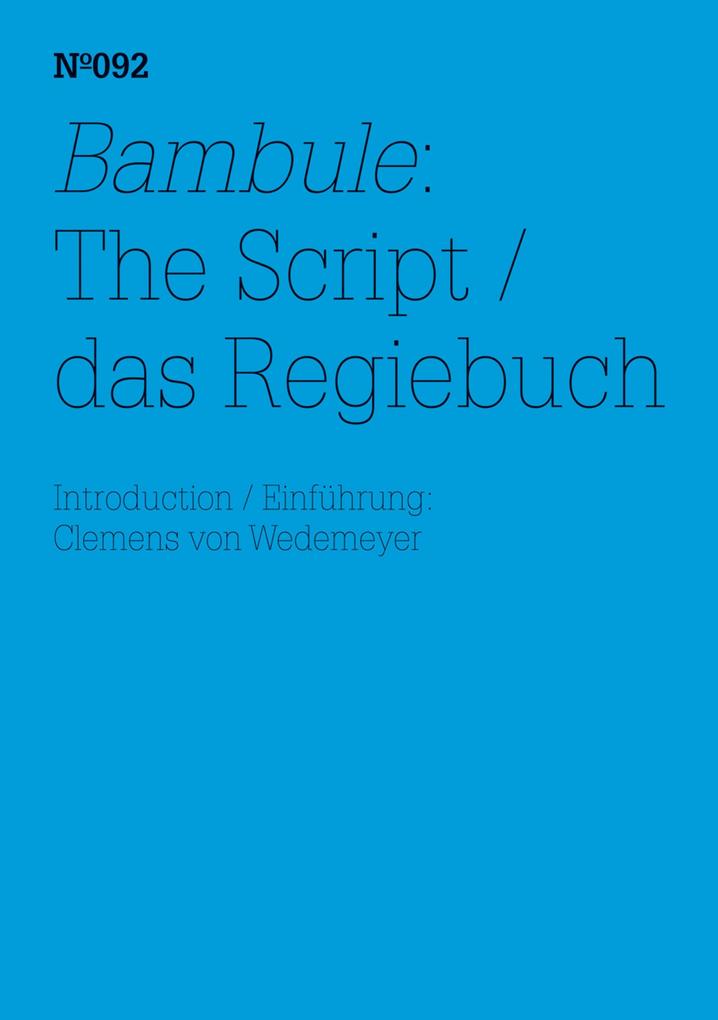 Produktbild: Bambule: Das Regiebuch | Ulrike Meinhof