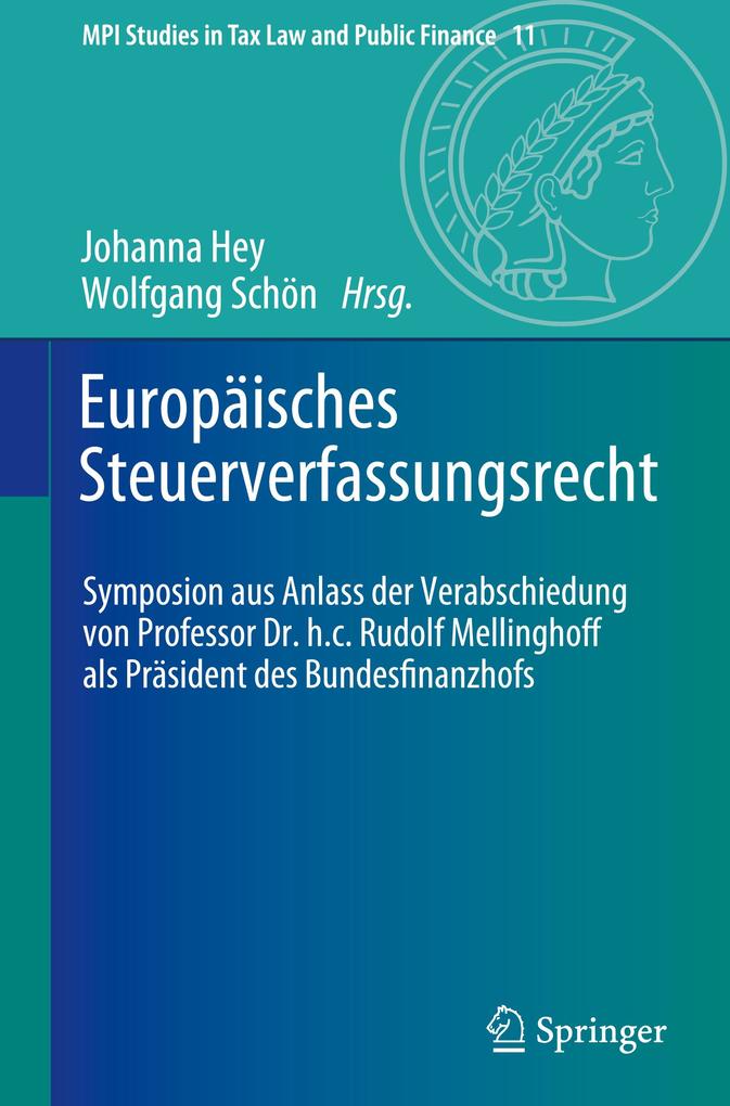 Produktbild: Europäisches Steuerverfassungsrecht