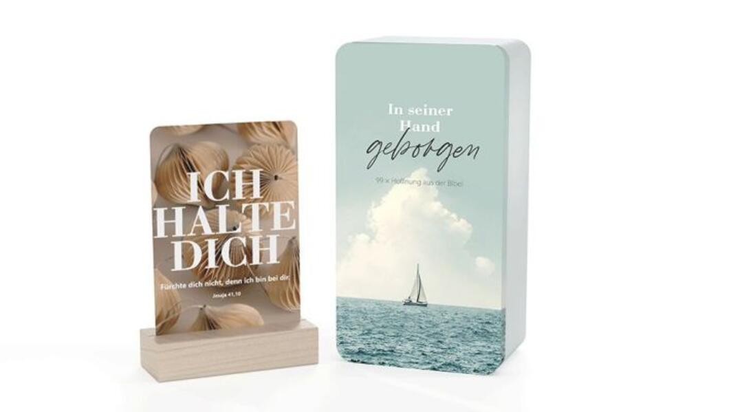 Produktbild: In seiner Hand geborgen - Blechdose