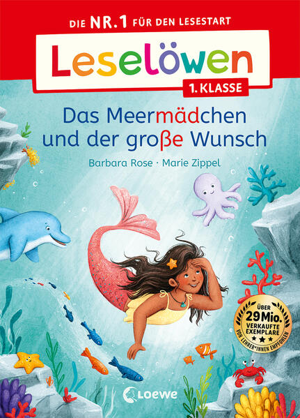 Produktbild: Leselöwen 1. Klasse - Das Meermädchen und der große Wunsch | Barbara Rose