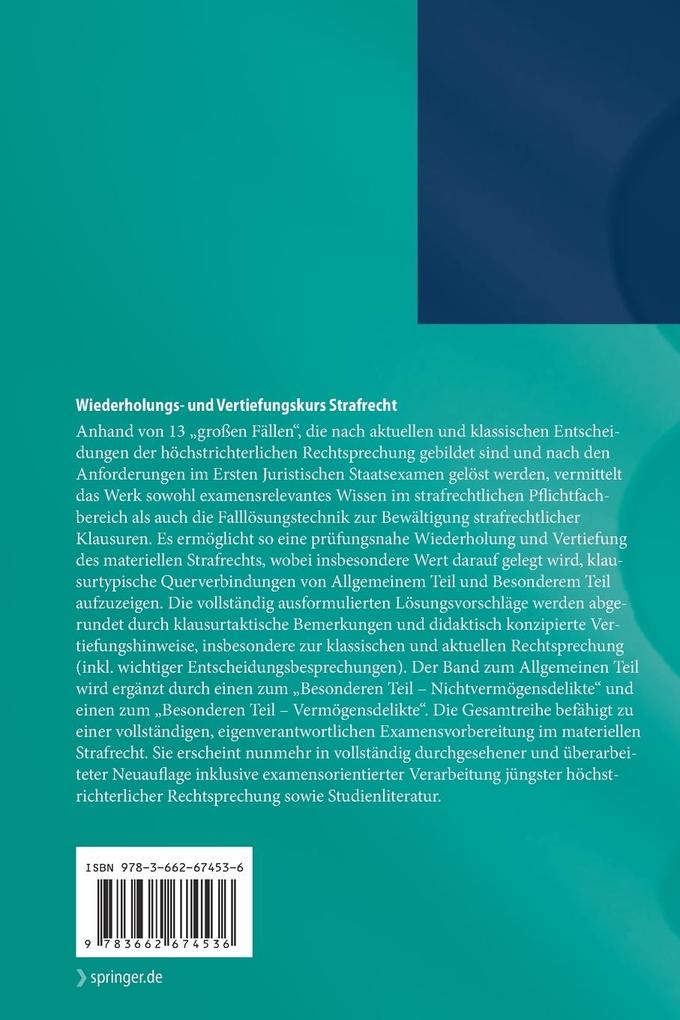 Weitere Ansicht: Wiederholungs- und Vertiefungskurs Strafrecht | Dennis Bock