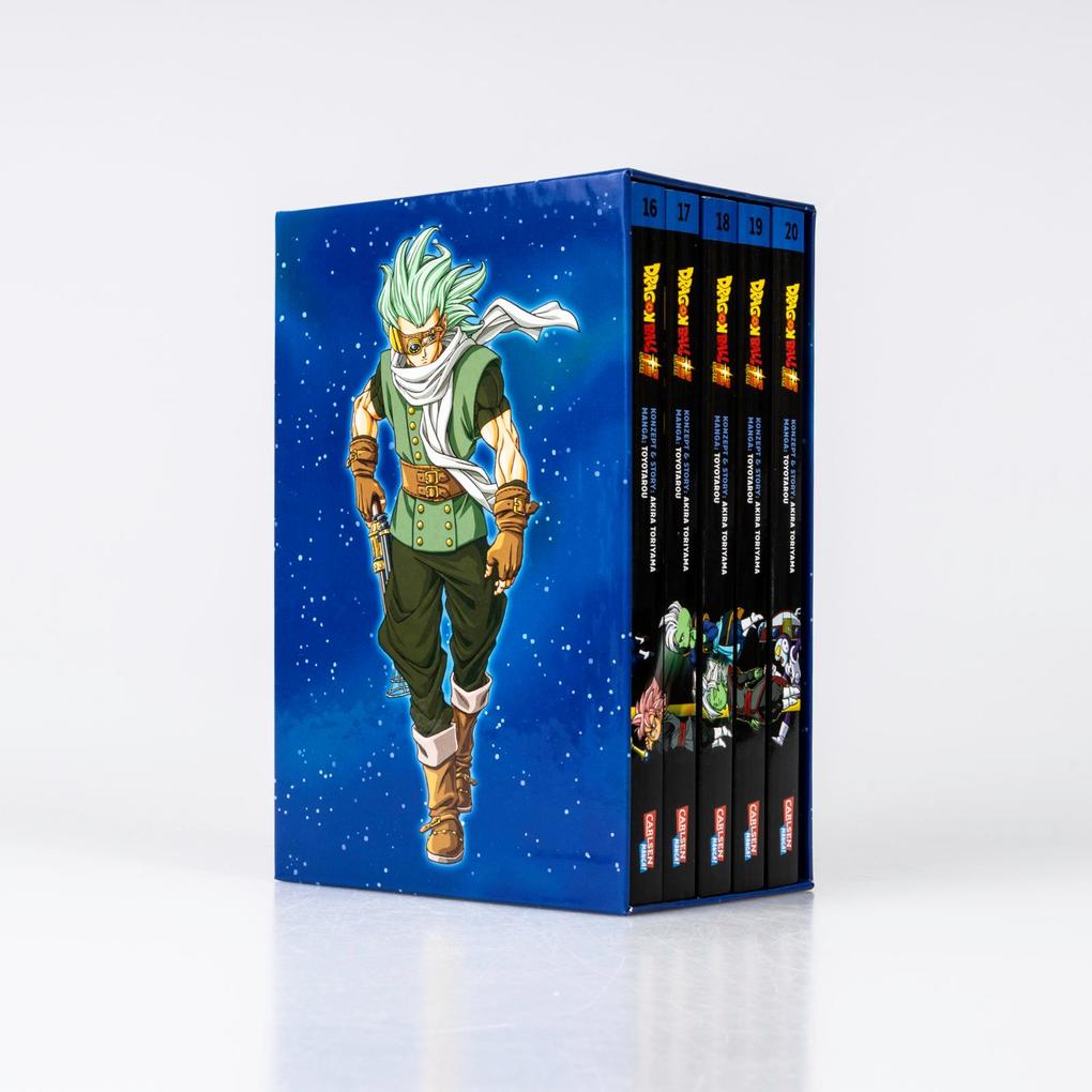 Weitere Ansicht: Dragon Ball Super, Bände 16-20 im Sammelschuber mit Extra | Akira Toriyama (Original Story), Toyotarou, Akira Toriyama
