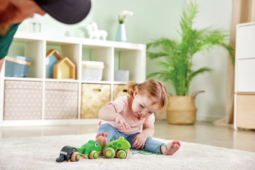 Weitere Ansicht: Hape - Nachziehbare Frosch-Familie