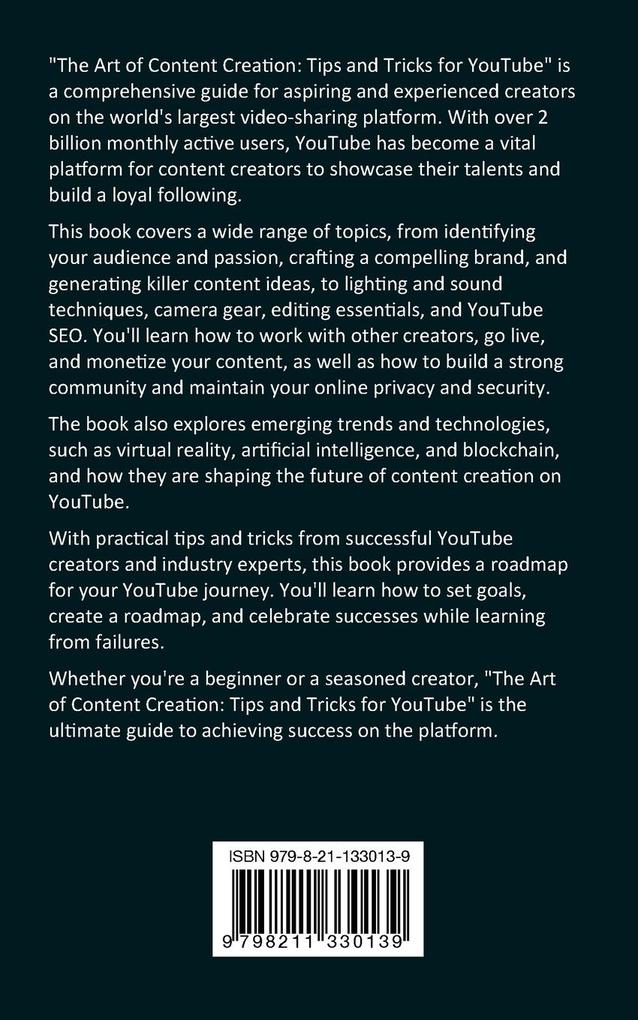Weitere Ansicht: The Art of Content Creation | Bill Vincent