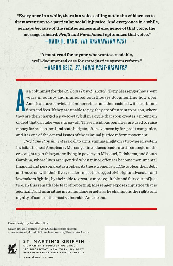 Weitere Ansicht: Profit and Punishment | Tony Messenger
