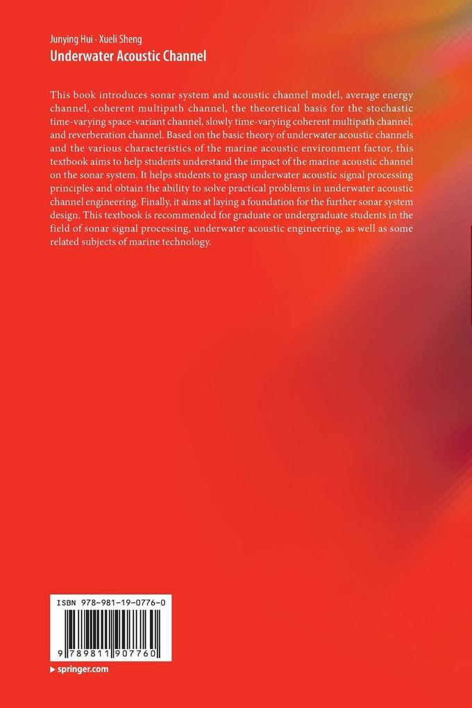 Weitere Ansicht: Underwater Acoustic Channel | Junying Hui, Xueli Sheng
