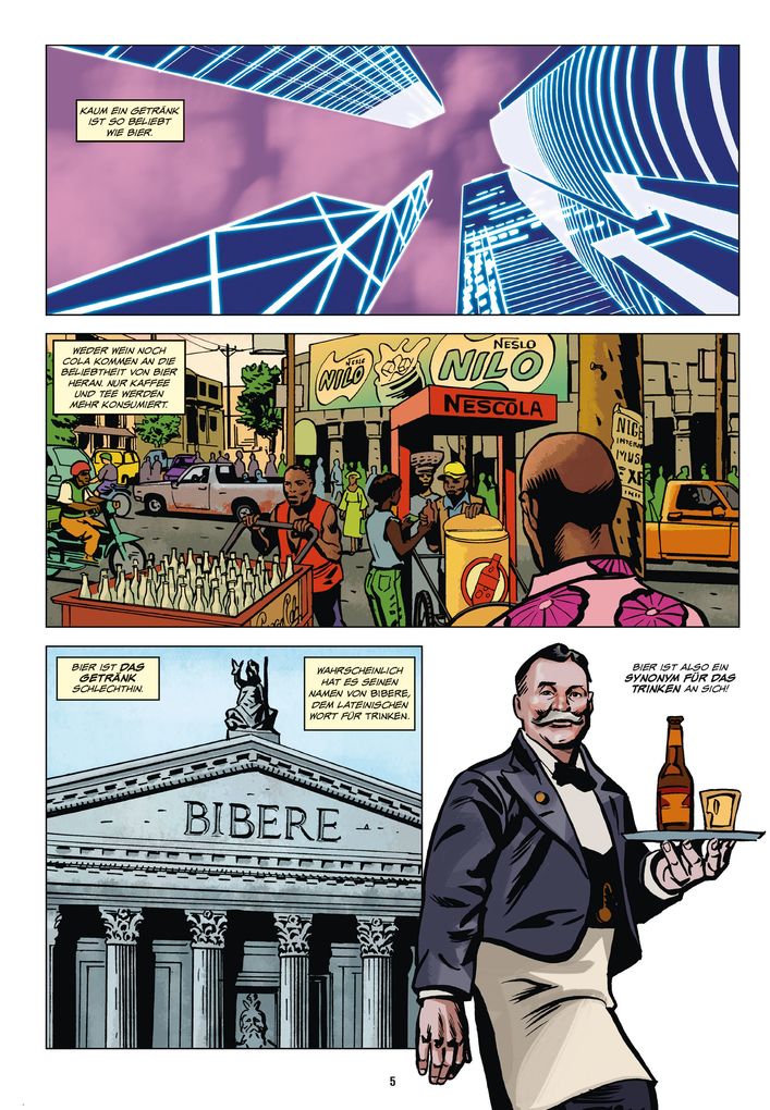 Weitere Ansicht: Bier - Die Graphic Novel | Jonathan Hennessey, Mike Smith, Aaron McConnell