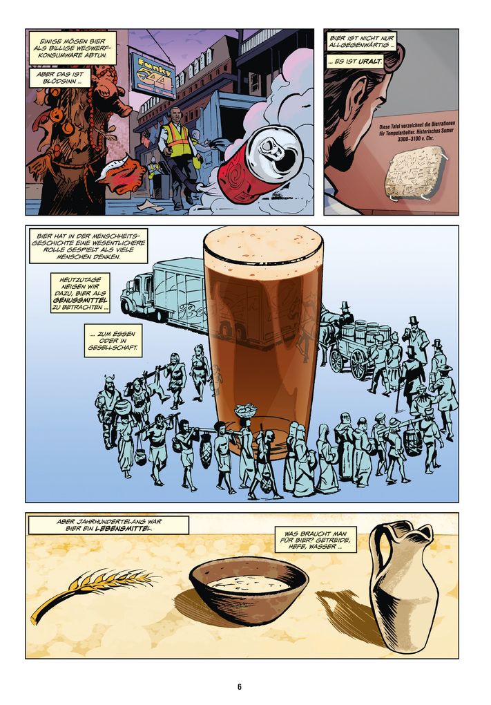 Weitere Ansicht: Bier - Die Graphic Novel | Jonathan Hennessey, Mike Smith, Aaron McConnell