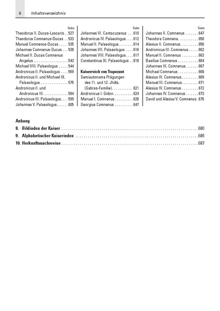 Weitere Ansicht: Die Münzen des Byzantinischen Reiches 491-1453 | Andreas Urs Sommer