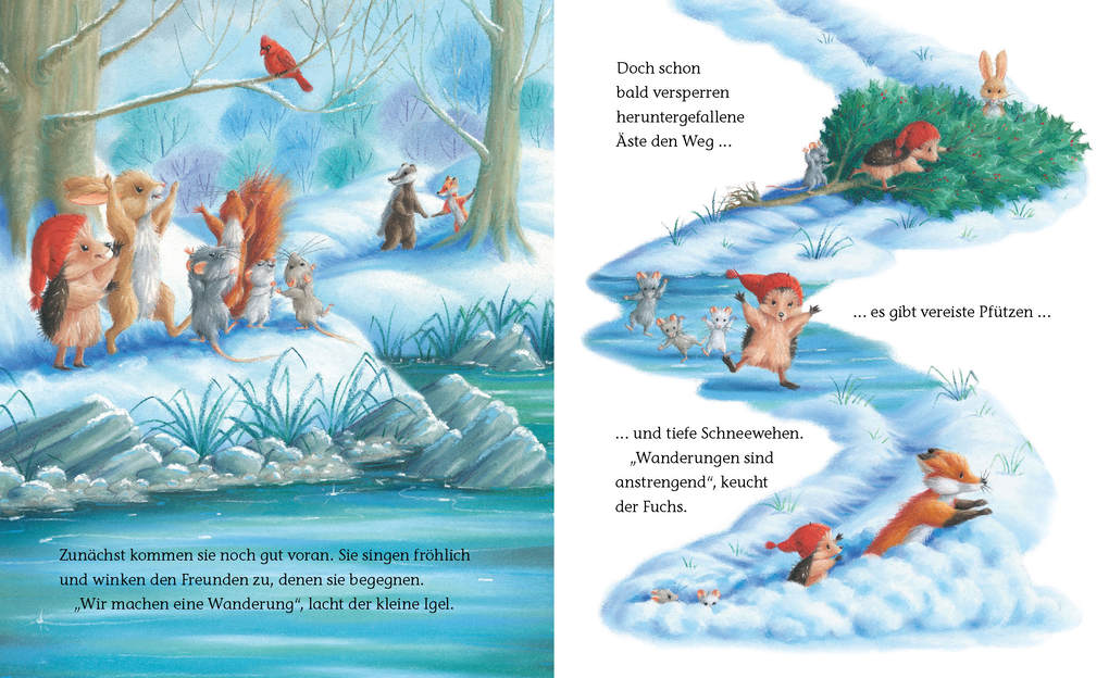 Weitere Ansicht: Der kleine Igel rettet die Biber | M Christina Butler