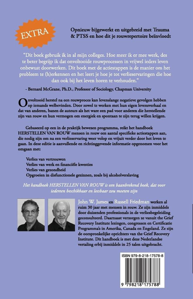 Weitere Ansicht: Handboek herstellen van rouw, uitgebreide 20-jarige jubileum editie | John W. James, Russell Friedman