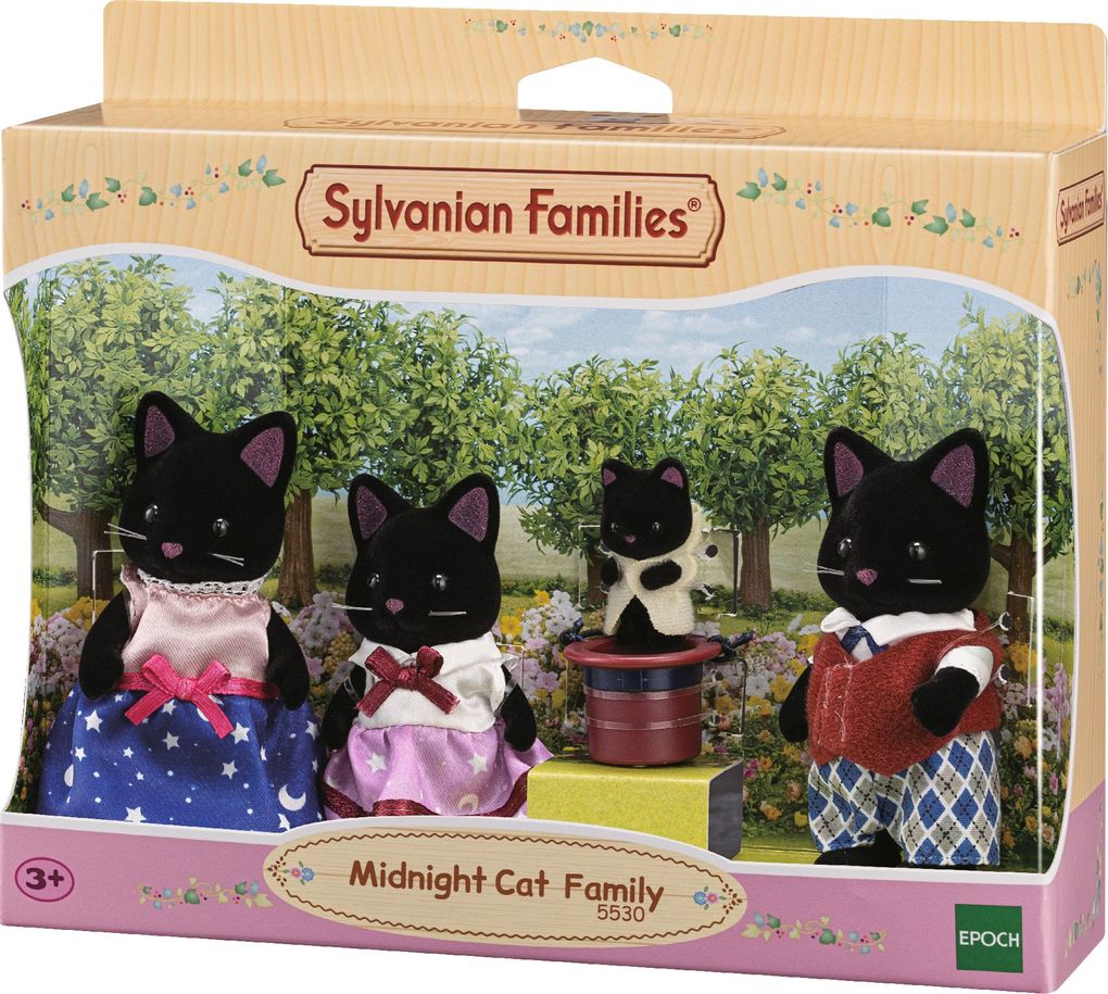 Weitere Ansicht: Sylvanian Families - Schwarze Katzen Familie