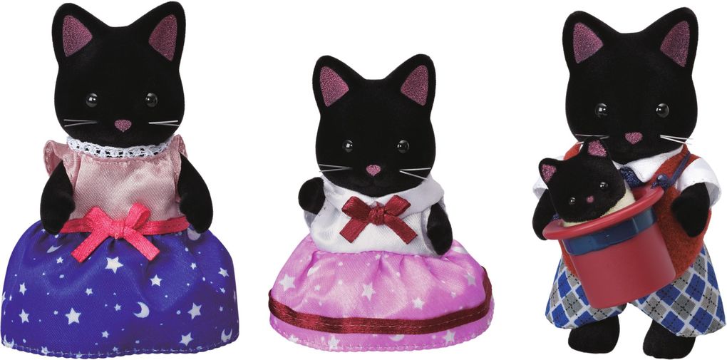 Weitere Ansicht: Sylvanian Families - Schwarze Katzen Familie