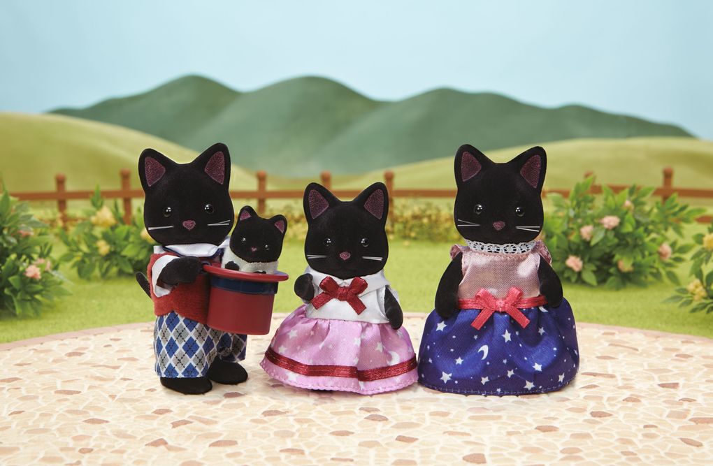 Weitere Ansicht: Sylvanian Families - Schwarze Katzen Familie