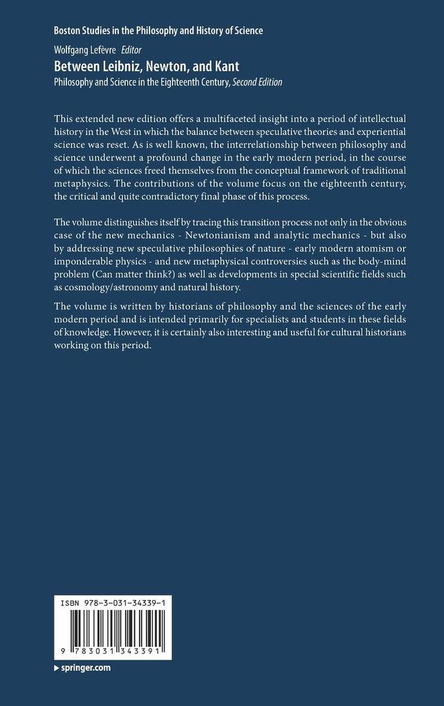Weitere Ansicht: Between Leibniz, Newton, and Kant