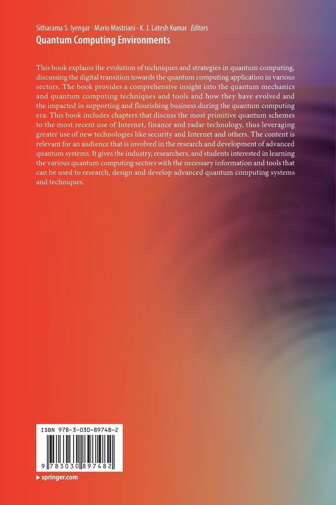 Weitere Ansicht: Quantum Computing Environments