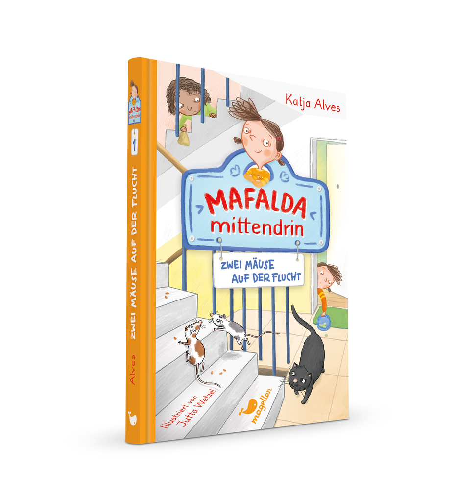 Weitere Ansicht: Mafalda mittendrin - Zwei Mäuse auf der Flucht | Katja Alves