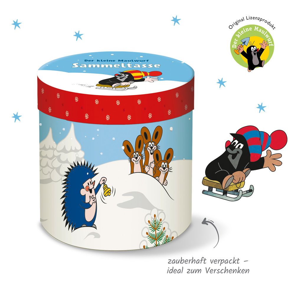Weitere Ansicht: Trötsch Der kleine Maulwurf Sammeltasse Winter