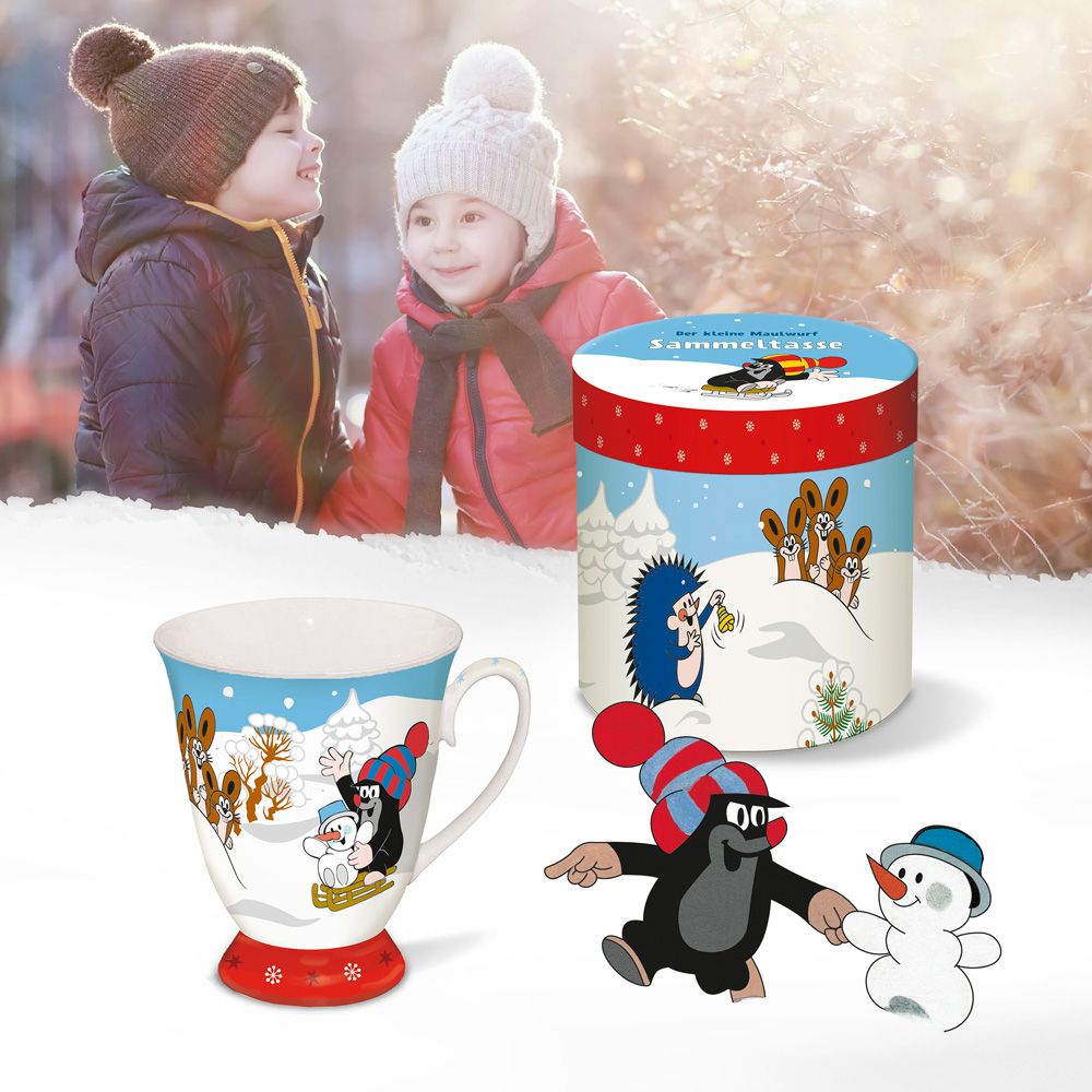 Weitere Ansicht: Trötsch Der kleine Maulwurf Sammeltasse Winter