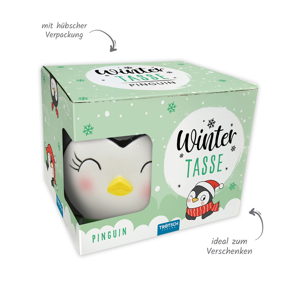 Weitere Ansicht: Trötsch Wintertasse Pinguin groß