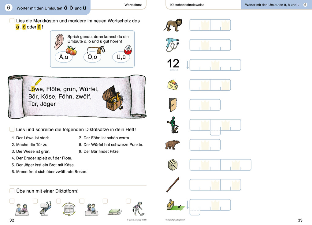 Weitere Ansicht: Mein Lupenschreibheft 3 - Ich kann richtig schreiben - | Katrin Langhans, sternchenverlag GmbH
