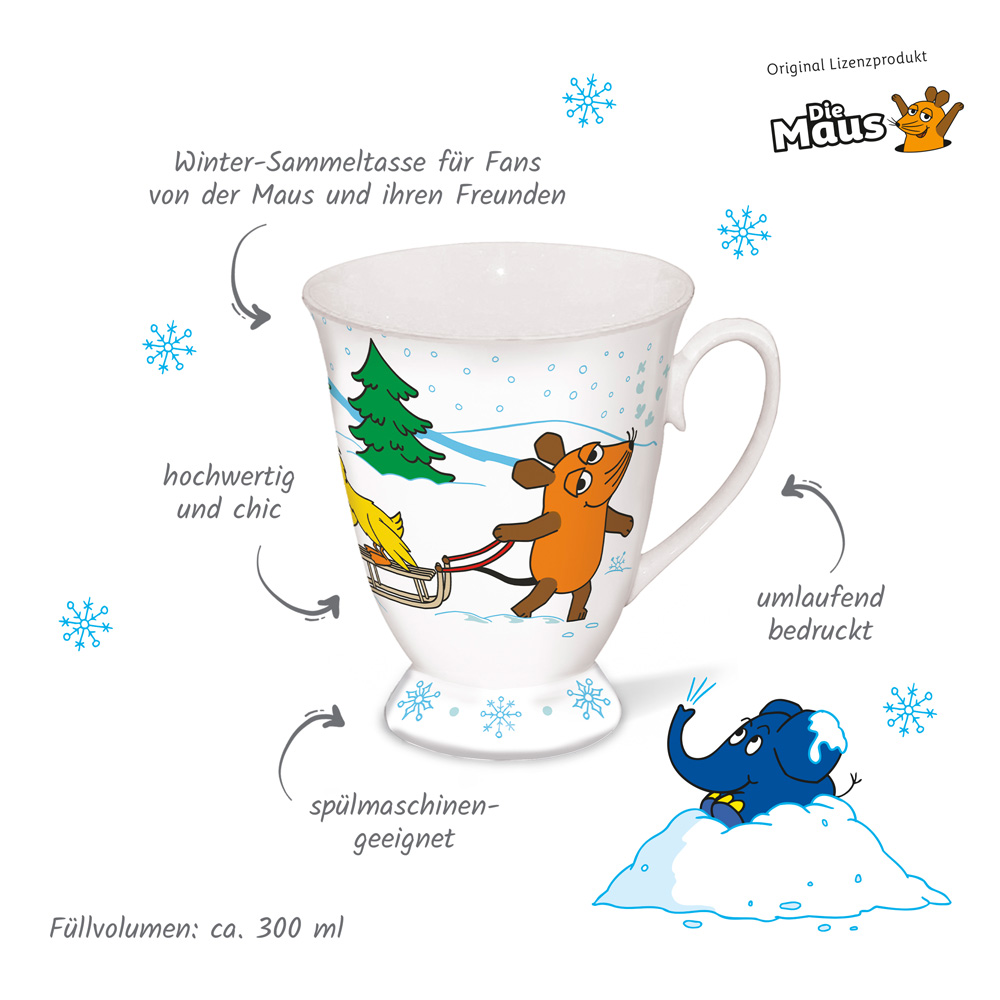 Weitere Ansicht: Trötsch Die Maus Sammeltasse Winter