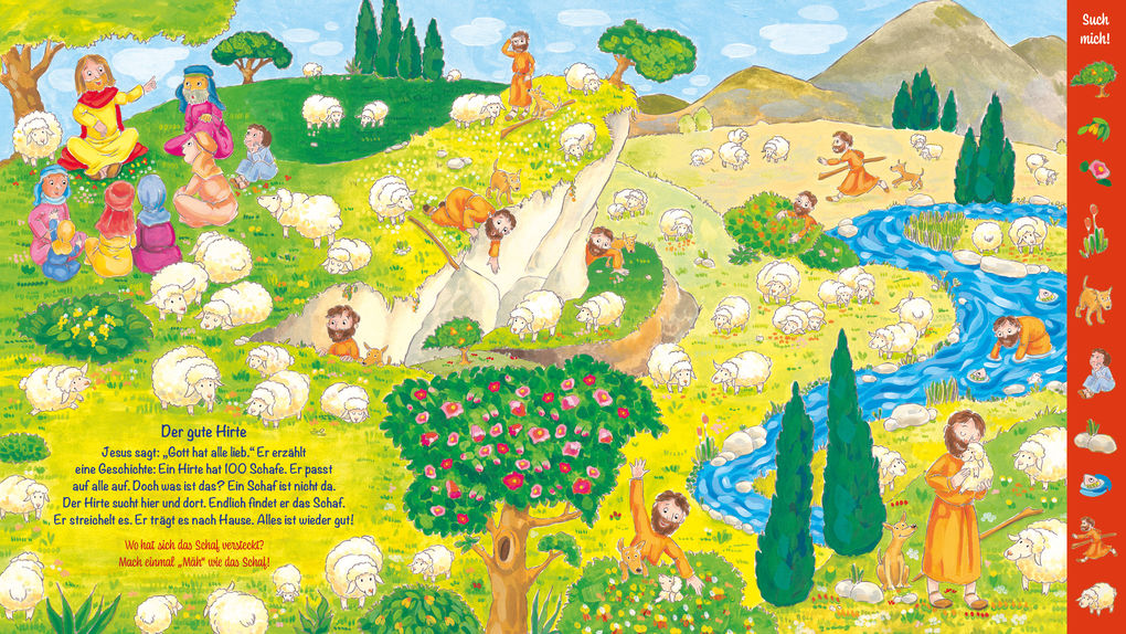 Weitere Ansicht: Mein erstes Bibel-Wimmelbuch von Jesus | Heidi Rose