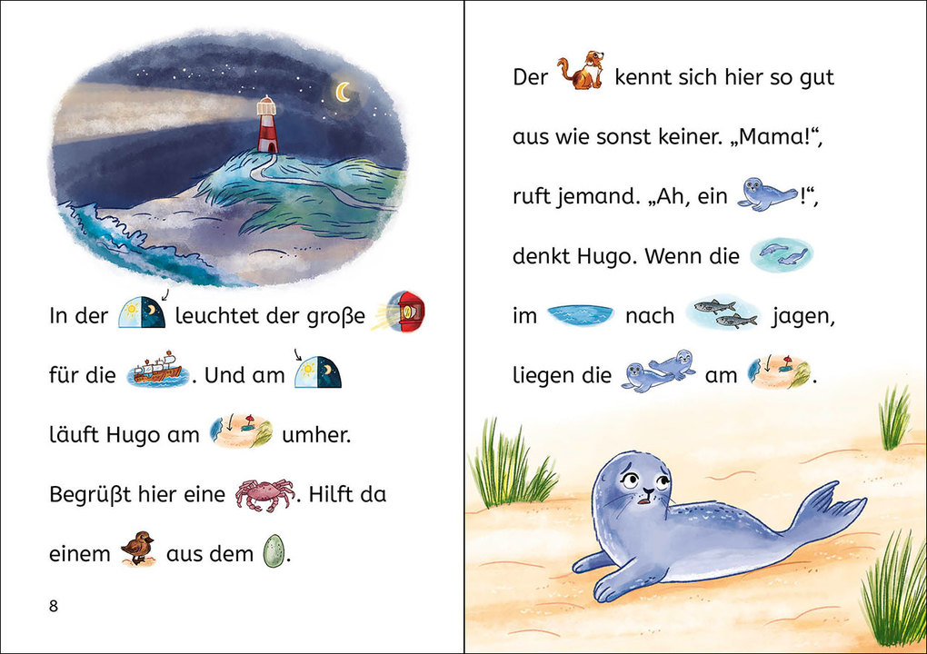 Weitere Ansicht: Bildermaus - Sina Seehund hilft ihrem Freund | Anna Taube