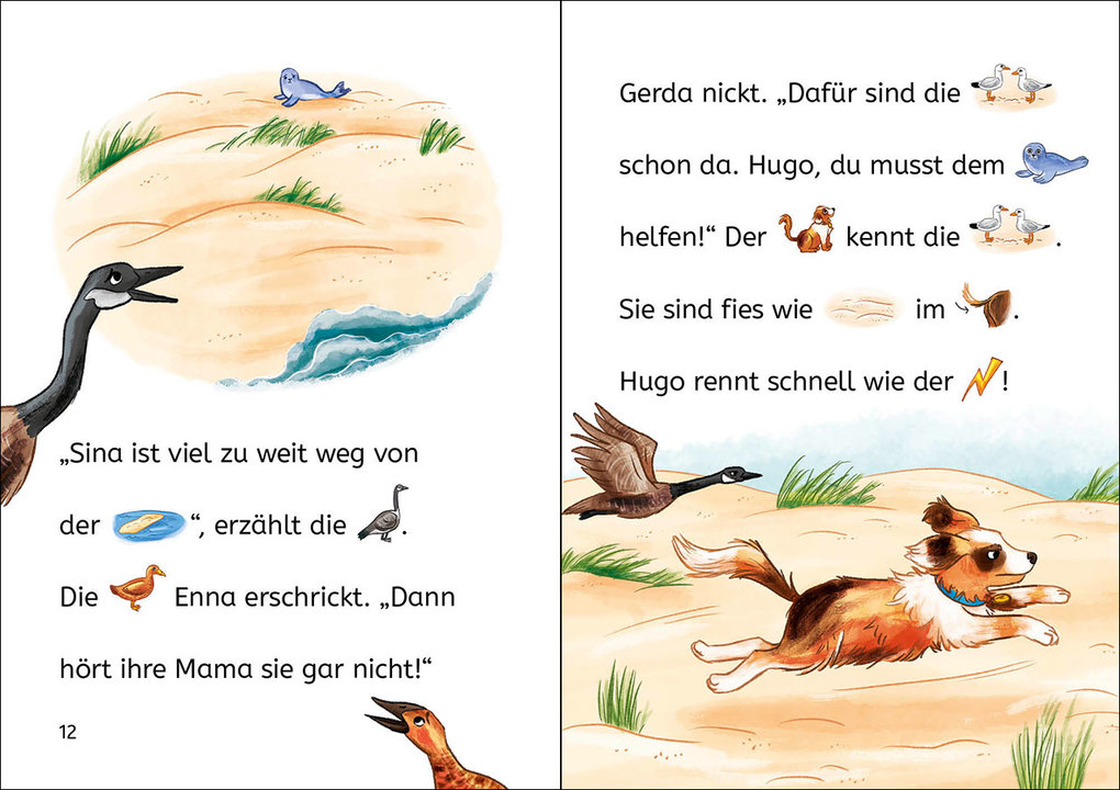 Weitere Ansicht: Bildermaus - Sina Seehund hilft ihrem Freund | Anna Taube