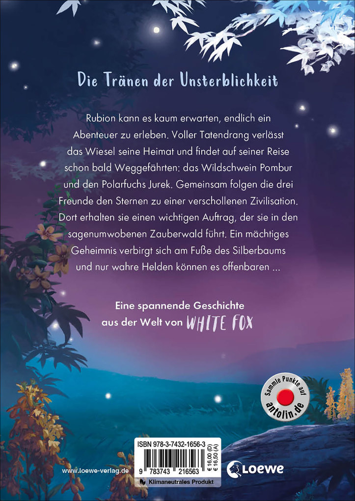 Weitere Ansicht: White Fox Chroniken (Band 1) - Das Geheimnis des Silberbaums | Jiatong Chen