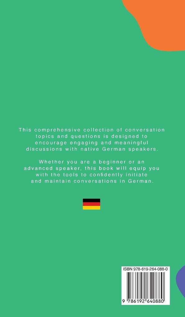 Weitere Ansicht: 3000+ German Conversation Starters for Teachers & Independent Learners | Jenny Goldmann