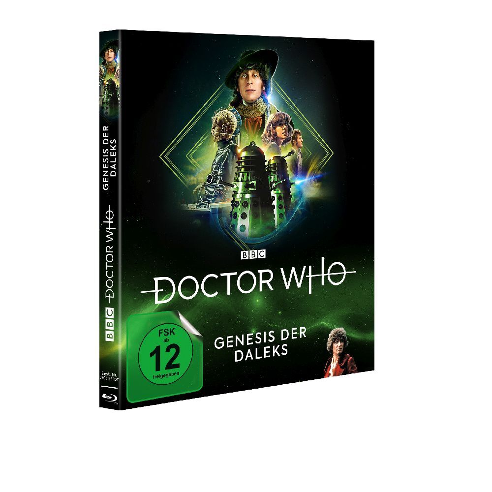 Weitere Ansicht: Doctor Who - Vierter Doktor - Genesis der Daleks, 1 Blu-ray + 1 DVD