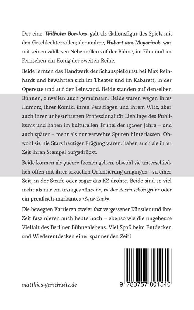 Weitere Ansicht: Tü-Tü und Zack-Zack | Matthias Gerschwitz