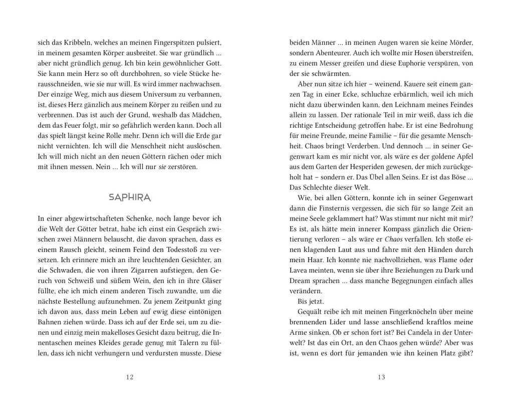 Weitere Ansicht: Flame 5: Sonnentod und Sternensturz | Henriette Dzeik