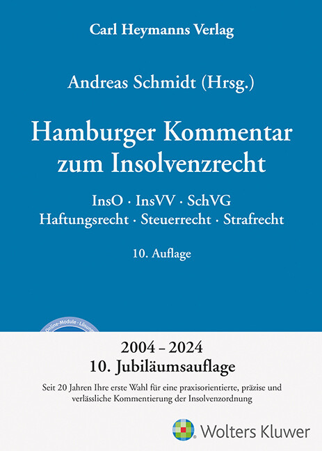 Produktbild: Hamburger Kommentar zum Insolvenzrecht